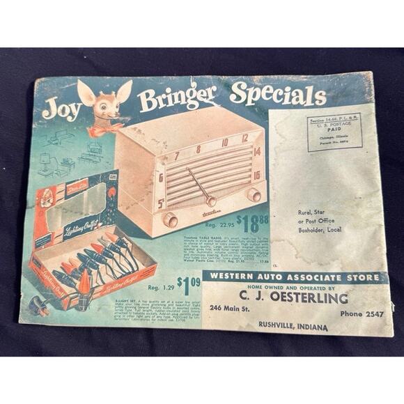 1950's Western Auto Christmas Toy Catalog -NOMA Lionel Trains Disney & More! T14 - Picture 3 of 10